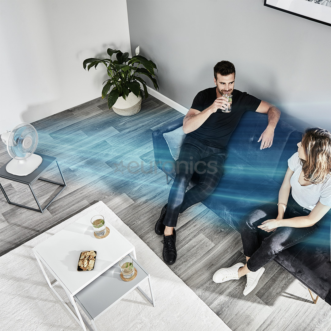 Tefal Essential+, 35 Вт, белый - Настольный вентилятор