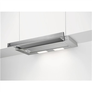 Electrolux, 330 m³/h, width 59.8 cm, grey - Built-in Cooker Hood LFP226S