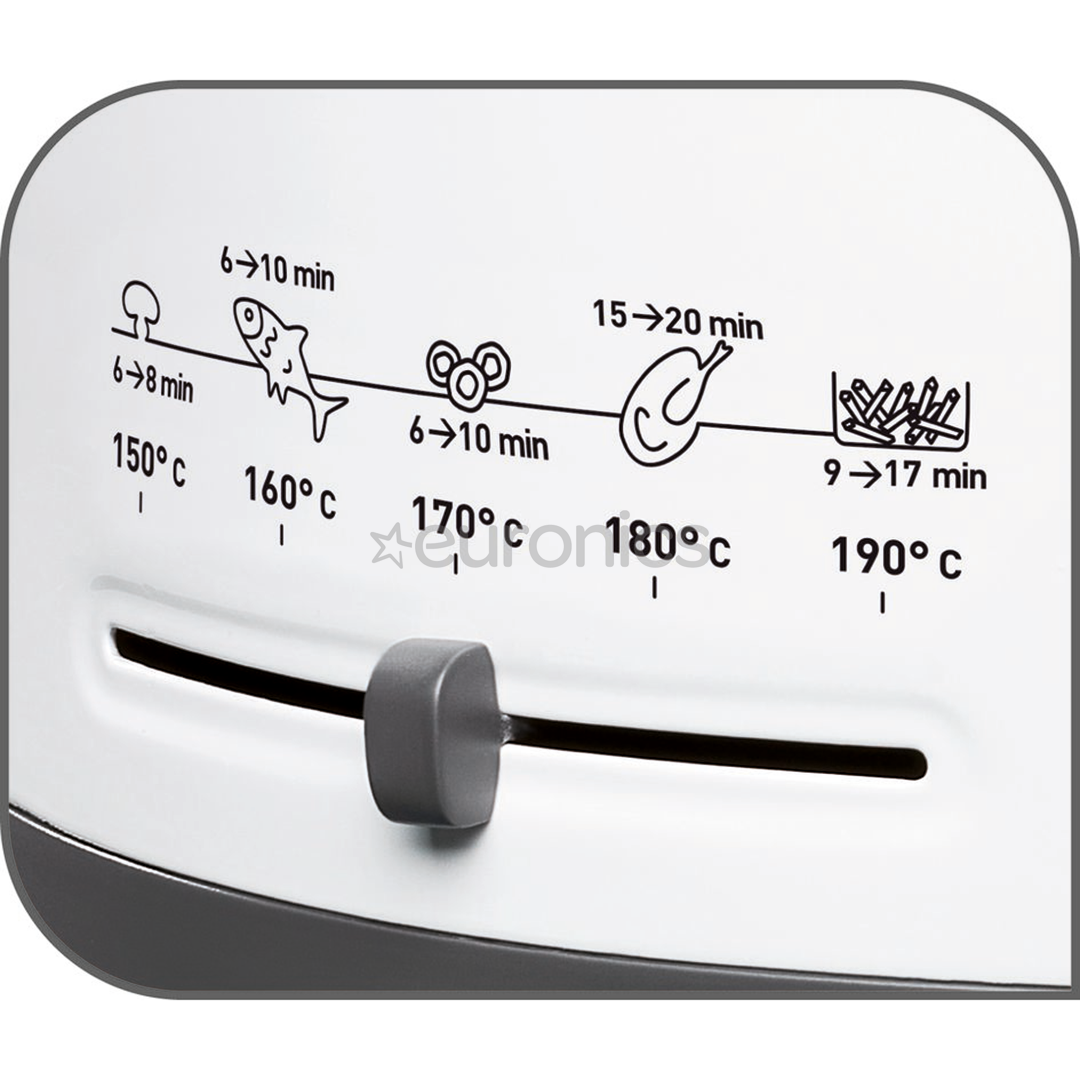 Tefal Filtra One, 1900 W, balta - Fritieris