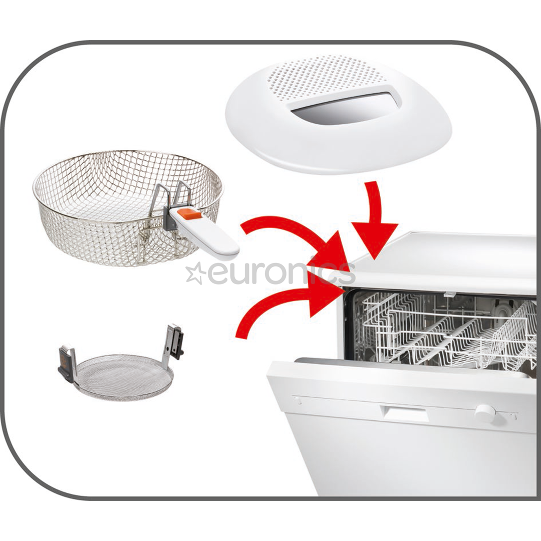 Tefal Filtra One, 1900 W, balta - Fritieris