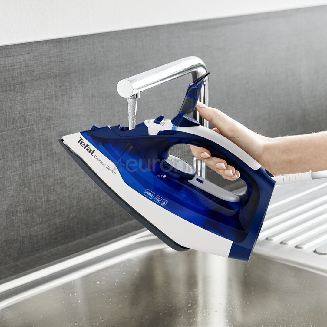 Tefal Express Steam, 2400 W, white/blue - Steam iron