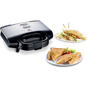 Tefal, 700 W, inox/black - Sandwich maker