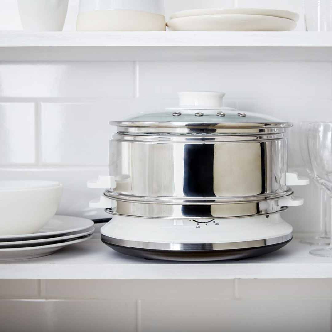 Tefal Сonvenient series, balta/sudraba - Tvaicētājs