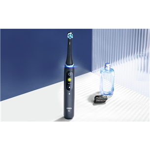 Braun Oral-B iO 8 Duo, 2 pieces, black/white - Electric Toothbrush set