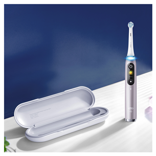 Braun Oral-B iO 9, travel case, rose - Electric toothbrush