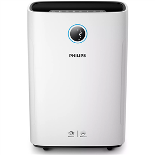 Philips 2000i, balta - Divi vienā gaisa attīrītājs un mitrinātājs