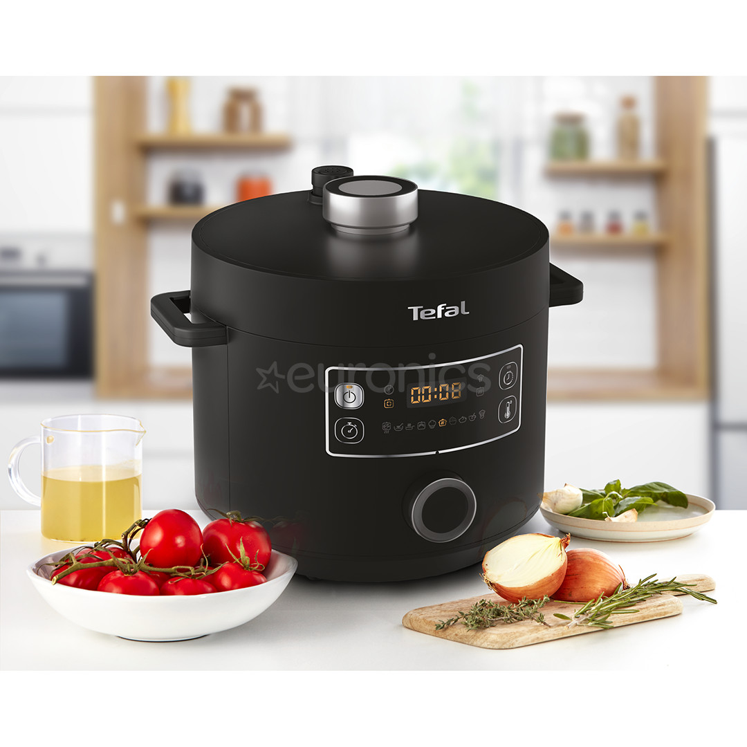 Tefal Turbo Cusine, 1090 Вт, черный - Мультиварка-скороварка