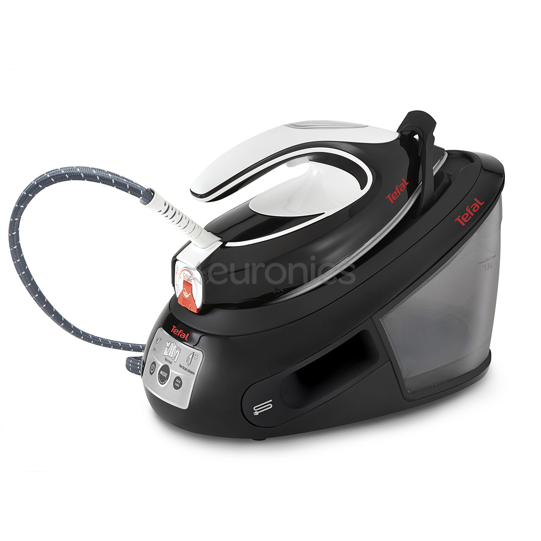 Tefal Express anti-calc, 2800 W, melna/balta - Gludināšanas sistēma