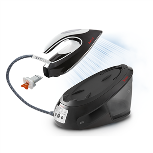 Tefal Express anti-calc, 2800 W, melna/balta - Gludināšanas sistēma