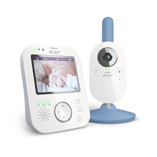 Philips Avent, balta/zila - Video aukle