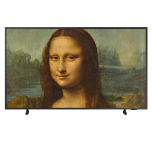 Samsung The Frame 2022, QLED 4K UHD, 43'', sānu statīvs, melna - Televizors