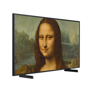 Samsung The Frame 2022, QLED 4K UHD, 43'', sānu statīvs, melna - Televizors