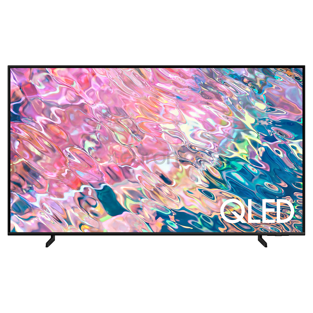 Samsung 50Q60B, 50'', 4K UHD, QLED, HDR, feet stand, black - TV
