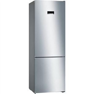 Bosch NoFrost, augstums cm, 438 L, nerūsējošā tērauda - Ledusskapis KGN49XLEA