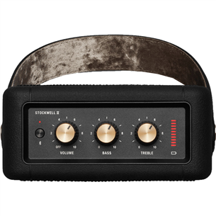 Marshall Stockwell II, black/brass - Portable speaker