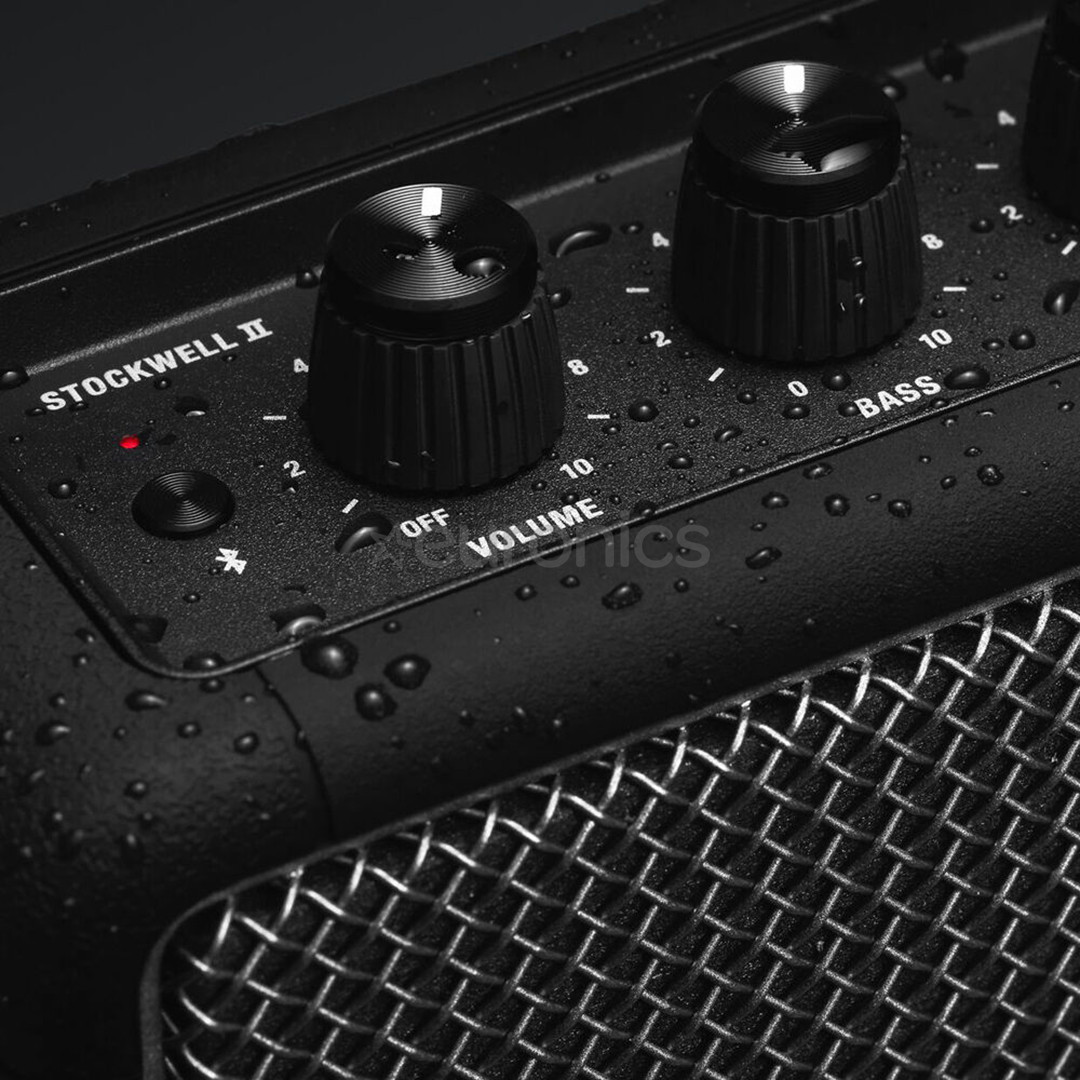 Marshall Stockwell II, black/brass - Portable speaker