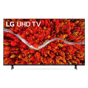 LG LCD 4K UHD, 55'', sānu statīvs, melna - Televizors 55UP80003LR.AEU