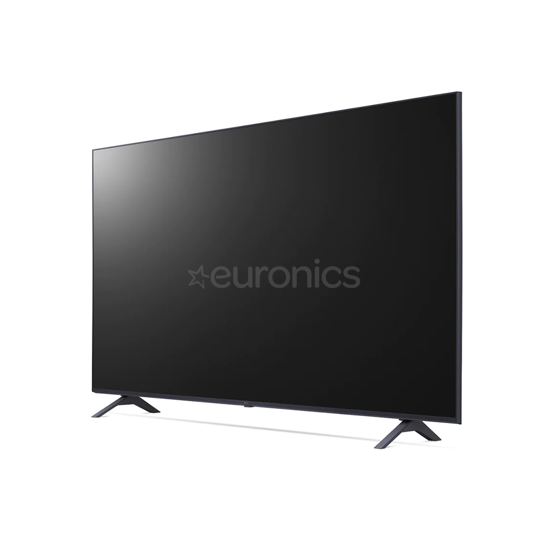 LG LCD 4K UHD, 55'', sānu statīvs, melna - Televizors