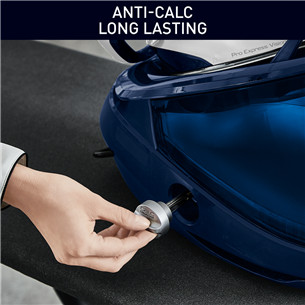 Tefal Pro Express Vision, 3000W, zila/balta  – Gludināšanas sistēma