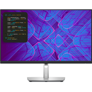 Dell P2723QE, 27'', 4K UHD, LED IPS, USB-C, melna/pelēka - Monitors