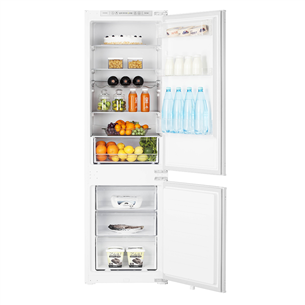 Hisense, 246 л, высота 178 см - Интегрируемый холодильник