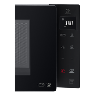 LG, 25 L, melna - Mikroviļņu krāsns