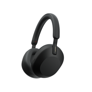 Sony WH-1000XM5, melna - Bezvadu austiņas