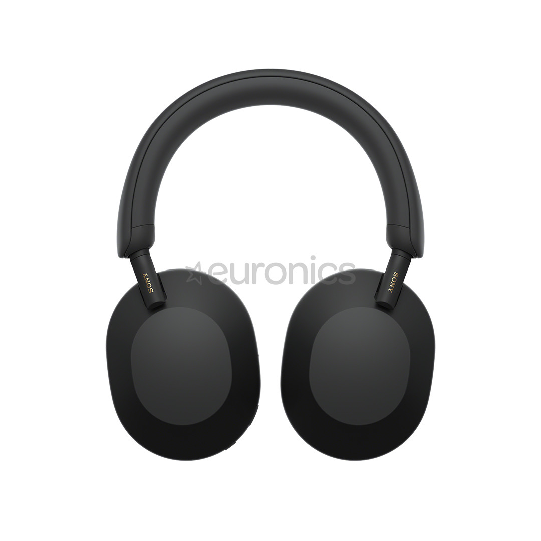 Sony WH-1000XM5, melna - Bezvadu austiņas