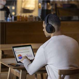 Sony WH-1000XM5, melna - Bezvadu austiņas