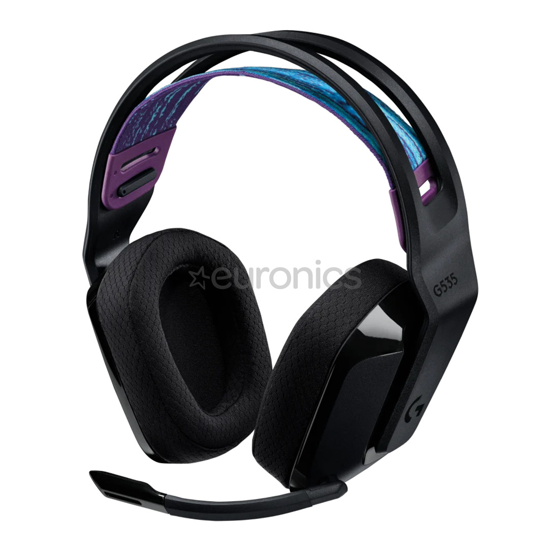 Logitech G535 LIGHTSPEED Wireless Gaming Headset, черный - Беспроводная гарнитура