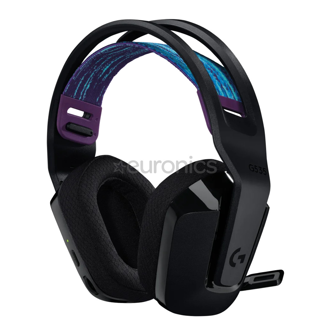 Logitech G535 LIGHTSPEED Wireless Gaming Headset, черный - Беспроводная гарнитура