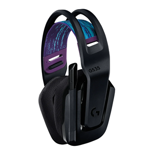 Logitech G535 LIGHTSPEED Wireless Gaming Headset, black - Wireless headset