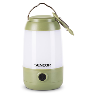 SENCOR SLL 68 LED CAMPING LIGHT, 160 лм, зеленый/белый - LED лампа SLL68