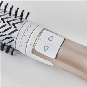 Rowenta Brush Activ Compact, 1000 W, white/copper – Rotating air styler