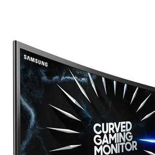 Samsung RG50 Gaming, 24'', FHD, LED VA, 144 Hz, curved, black - Monitor