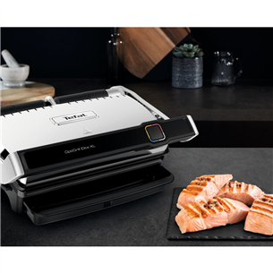 Tefal OptiGrill Elite XL, 2200 W, melna/nerūsējošā tērauda - Elektriskais grils