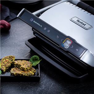 Tefal OptiGrill Elite XL, 2200 W, melna/nerūsējošā tērauda - Elektriskais grils