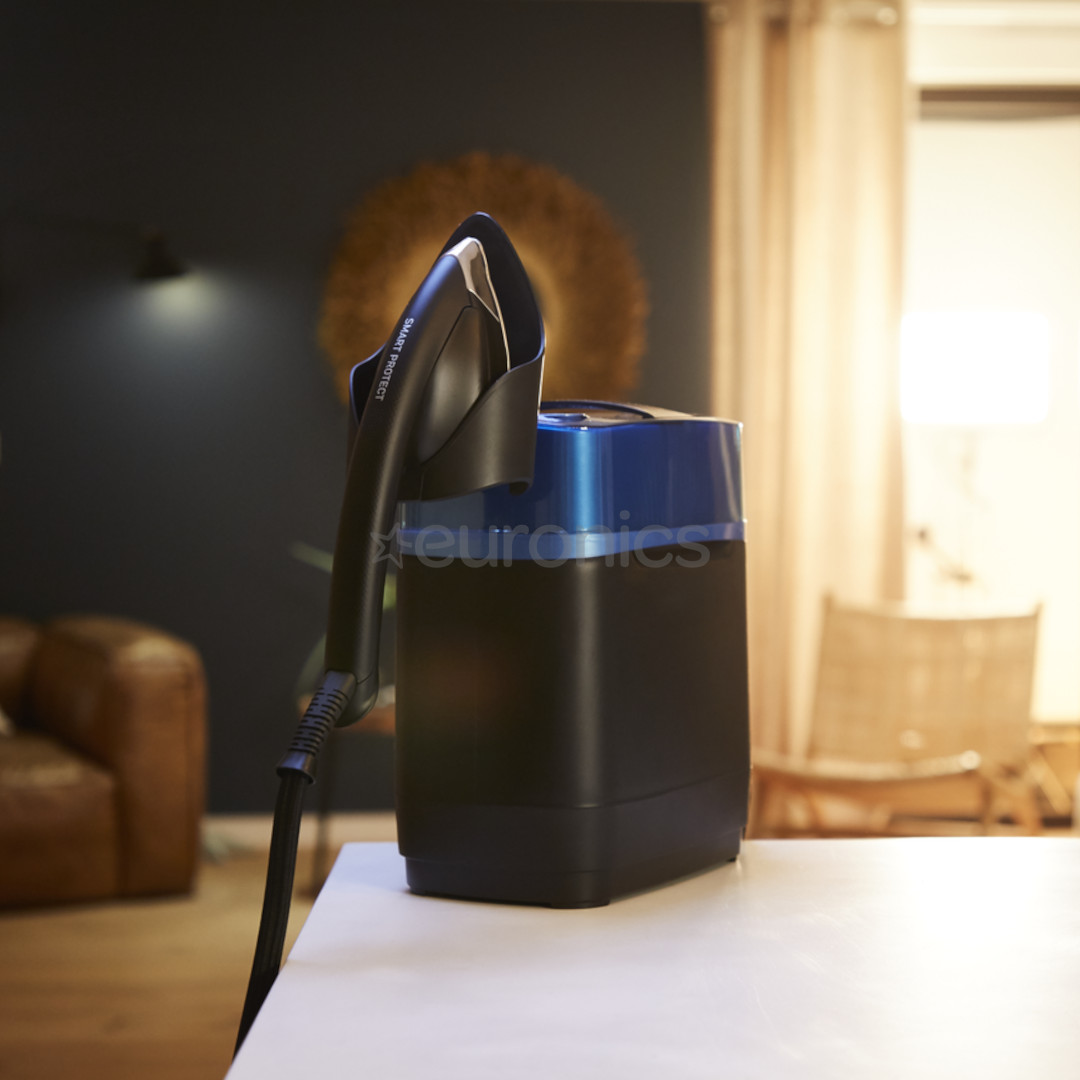 Tefal Cube, 2170 W, zila/melna - Tvaika gludināšanas sistēma