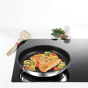 Tefal Ingenio Emotion, diametrs 28 cm, melna/nerūsējošā tērauda - Panna cepšanai