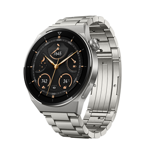 Huawei Watch GT 3 Pro, 46 мм, титановый корпус и титановый ремешок - Смарт-часы