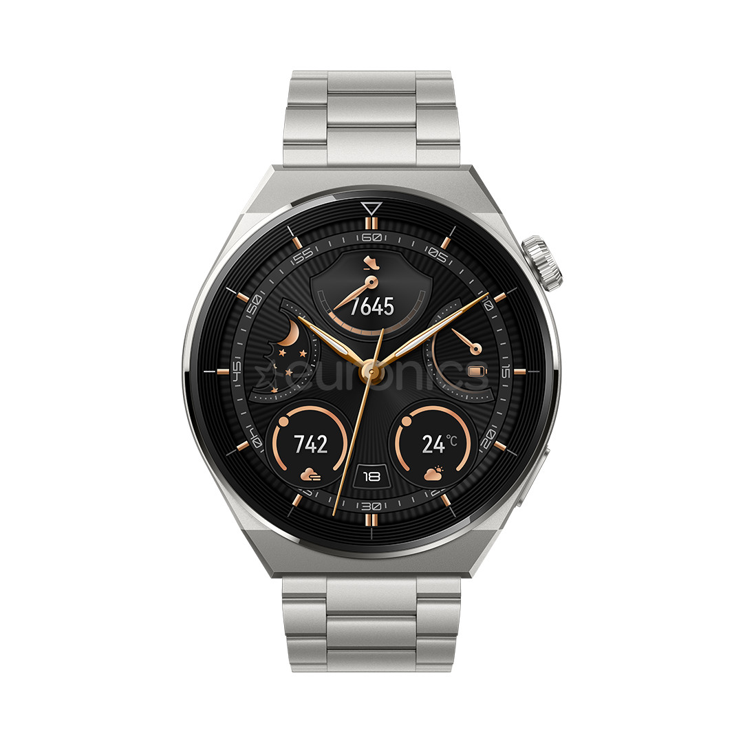 Huawei Watch GT 3 Pro, 46 мм, титановый корпус и титановый ремешок - Смарт-часы
