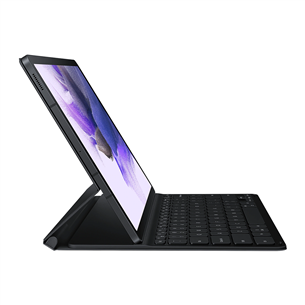 Samsung, Galaxy Tab S8+, S7 FE, S7+ (2022), черный - Чехол-клавиатура