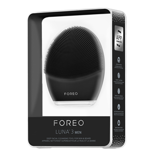 Foreo Luna 3 Men, черный - Щеточка для очищения лица