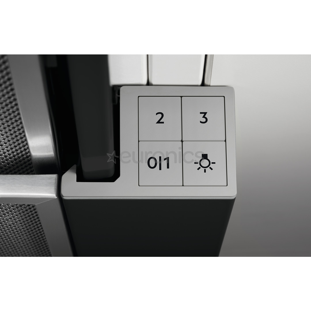 Electrolux, 410 m³/h, melna - Iebūvējams tvaika nosūcējs