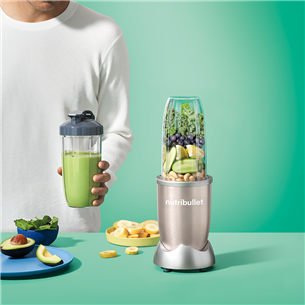 Nutribullet Pro, 900 W, 0.95 L, zelta - Blenderis