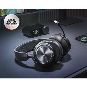 Steelseries Arctis Nova Pro Wireless, черный - Беспроводная гарнитура