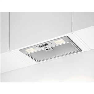 AEG, 330 m³/h, width 52 cm, grey - Built-in Cooker Hood