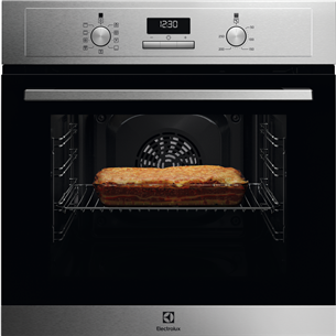 Electrolux, push buttons, 65 L, inox - Built-in Oven EOF3H40BX