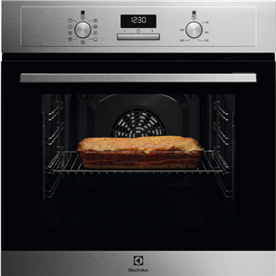 Electrolux, push buttons, 65 L, inox - Built-in Oven