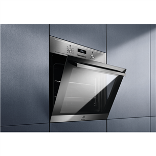 Electrolux, push buttons, 65 L, inox - Built-in Oven